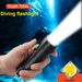 Aluminum Alloy Power Display L2 Strong Light Diving Flashlight L2 Diving Lighting L2 Diving Fill Light_voghion.com