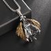 Nuova collana con ciondolo a forma di angelo del diavolo, da uomo e da donna, alla moda, con catena per maglione_voghion.com