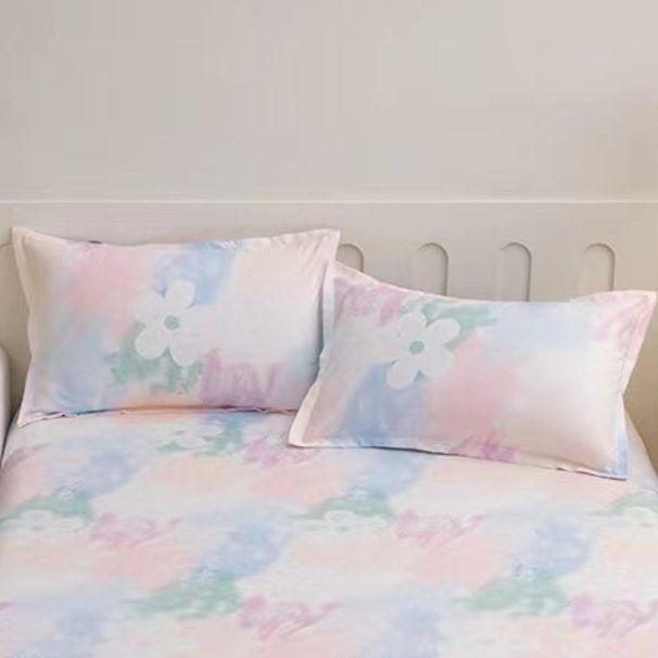 Párnahuzat 48×74cm Egyszínű Kényelmes Bőrbarát mosott pamut párnahuzat Boríték Párna Felnőtt egyszemélyes párnahuzat Párnamag huzat_voghion.com