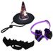 New Atmosphere Accessories Set Halloween Cat Costume Pet Transformation Outfit_voghion.com