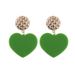 Stylish and simple love series earrings, creative and trendy earrings_voghion.com