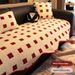 Velvet Sofa Pad – Non-Slip Irregular Chenille Cushion Cover (Luxury Checkered Design, Multi-Size Fit, Anti-Skid Base)_voghion.com