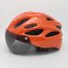 Food Delivery Rider Helmet With Visor - Lightweight One-Piece Design Multi-Ventilation For Summer Adjustable & Breathable Safety Helmet_voghion.com