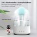 Cloud Raindrop Aromatherapy Machine Colorful Night Light Ultrasonic Essential Oil Aromatherapy Remote Control Humidifier Nebulizer_voghion.com