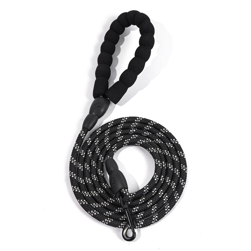 Novos suprimentos para animais de estimação, coleira de nylon multicolorida para cães pequenos e médios, coleira anti-puxão e anti-fuga para áreas externas_voghion.com