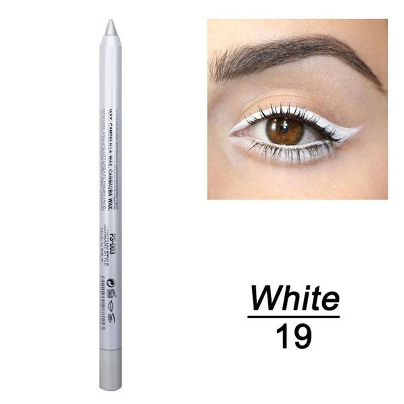 Farben Langlebig 11 Eye Liner Bleistift Wasserdicht Pigment Blau Braun Schwarz Lidschatten Frauen Mode Farbe Augen Make_voghion.com