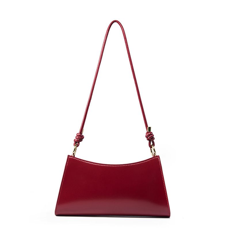 2025 Underarm French Stick Bag, Women's Shoulder, New, High-grade, Genuine Leather_voghion.com