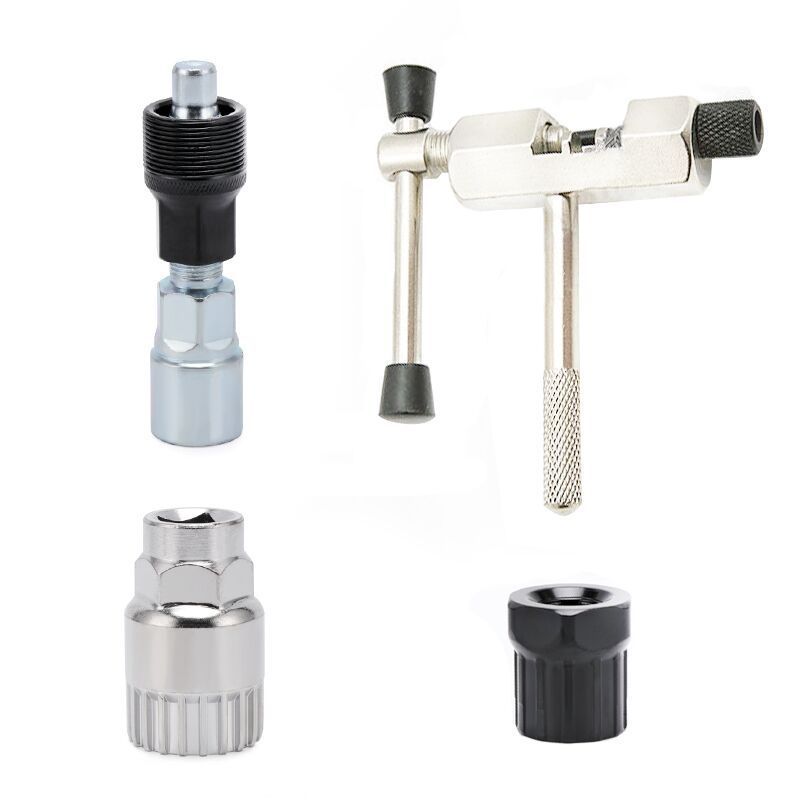 Fietsreparatiegereedschap middenas vliegwiel staarthaaksleutel kettingverwijderaar reparatiegereedschap fietsgereedschap accessoires_voghion.com