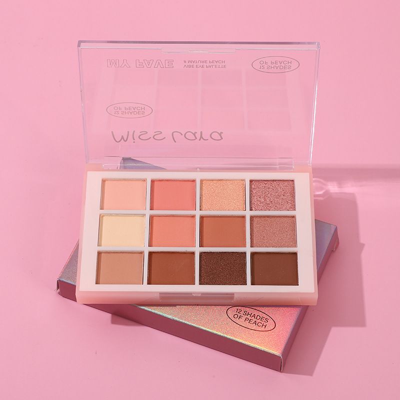 MissLara Earth 12 Color Development Easy To Faint Eye Shadow Plate_voghion.com