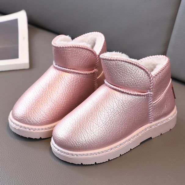Children's Snow Boots For Boys And Girls 25 New Style Winter Fleece And Thickened Cotton Shoes_voghion.com