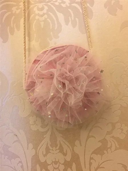 Principessa delle ragazze dei fiori Nuovo 2017 Borsa a tracolla per bambini in pizzo con stelle con paillettes Dolce Borse a tracolla rotonde per bambini Cambiamento dei bambini_voghion.com