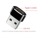 Typ-C Buchse auf Handy Tablet PD Schnellladedatenkabel Auto USB Ladegerät OTG Adapter_voghion.com