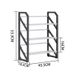No Assembly Shoe Rack 3-Tier Foldable Shoe Organizer For Entryway Dorm Dustproof Space Saving Storage Shelf_voghion.com