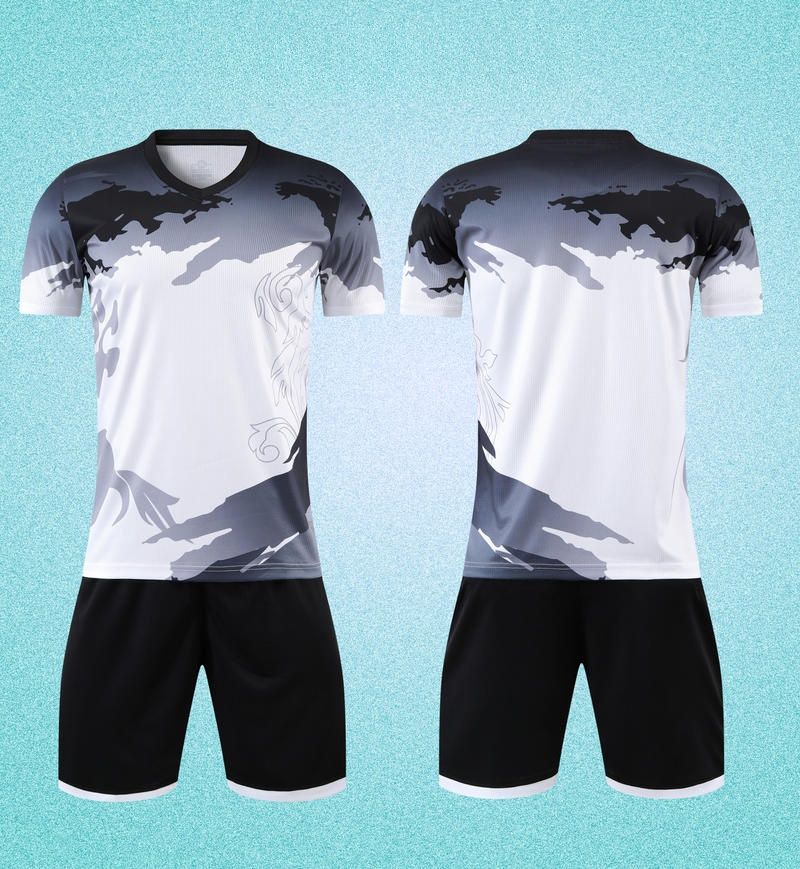 2425 Adult and Children's Men's Football Suit Set, Sports Football Shirt, Training Clothes_voghion.com
