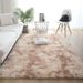 Modern Shaggy Tie-Dye Rug – Soft Fluffy Rectangular Carpet For Living Room, Bedside & Photo Studio – Machine Washable – Boho Chic_voghion.com