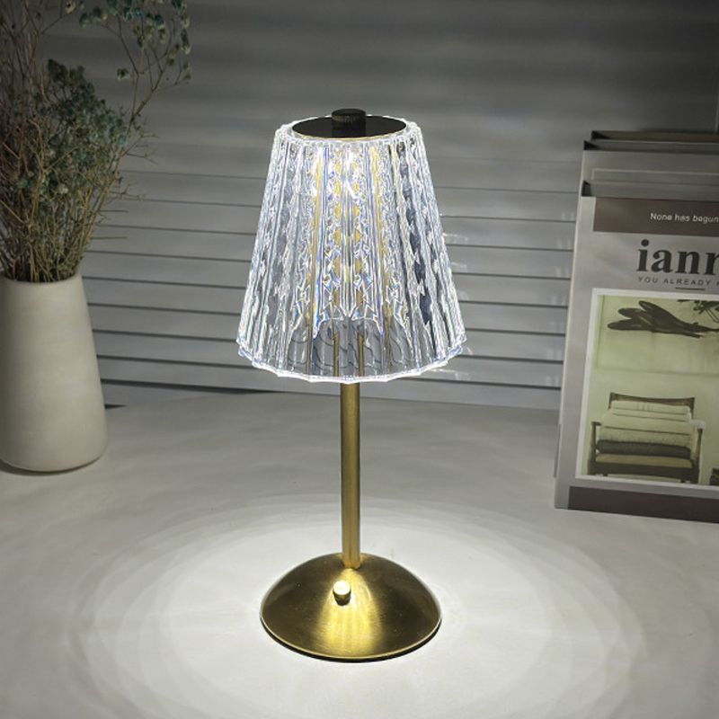 LED Desk Lamp Minimalist Retro Coffee Shop Atmosphere Lamp Desk Lamp Touch USB Charging Bar Home Decoration Desk Lamp_voghion.com