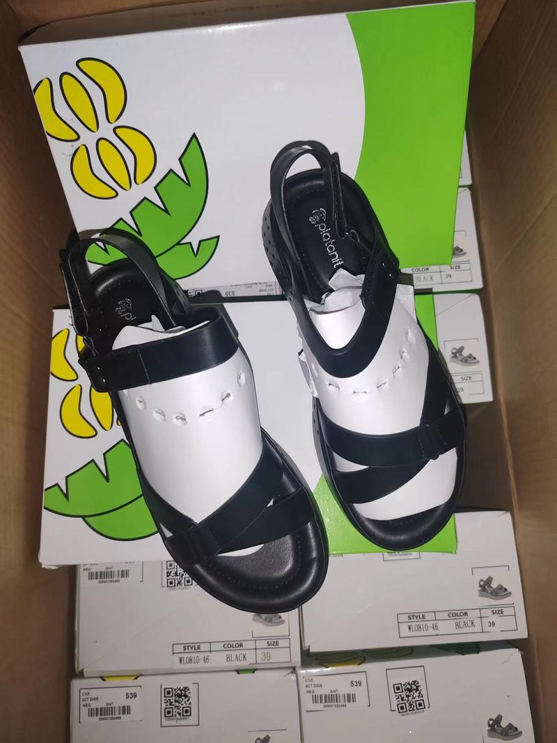 Women's Shoes  black versatile flat women's sandals, non-slip and wear-resistant_voghion.com