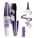QICIY 2-in-1 Mascara & Eyeliner – Wasserfestes, volumengebendes, wischfestes Wimpern- und Lidstrich-Duo_voghion.com