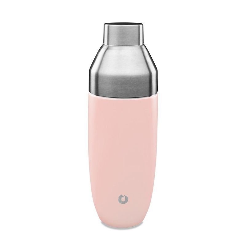 Stainless Steel Cocktail Shaker, Soft Pink_voghion.com