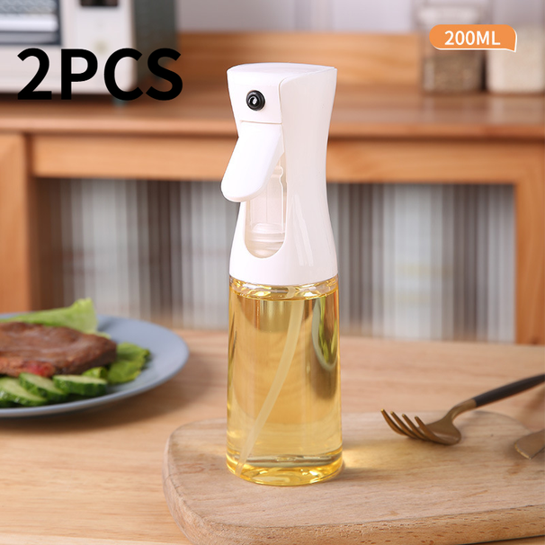 Japanische Ölsprühflasche, 200 ml/300 ml, BPA-freier Zerstäuber, für Heißluftfritteuse und fettarmes Kochen, gesunde Küche, 2 Stück_voghion.com