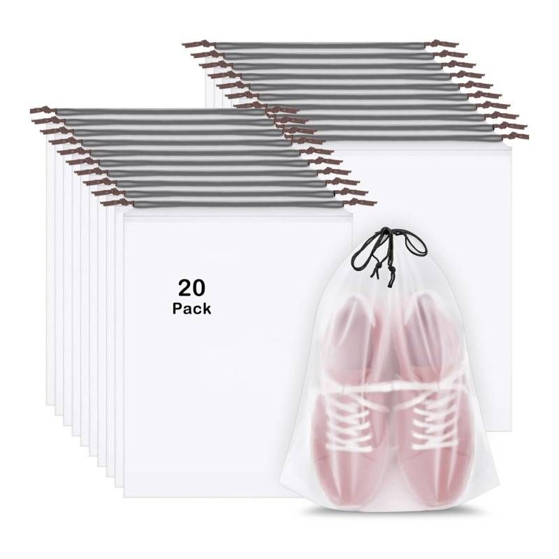 20 Pieces Per Pack 16 Wire Storage Drawstring Bag Suitable For Travel Multi Purpose Storage_voghion.com