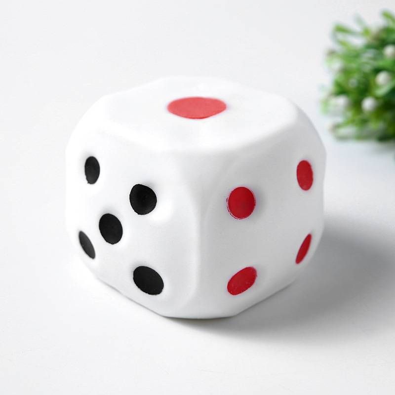 Foam Squishies Decompression Dice Artifact Decompression Venting Net Red Mahjong Slow Rebound Pinch Fun Toys Decompression Toys_voghion.com