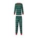 2025 New Winter Christmas Print Family Pajamas Set Couple Loungewear Warm Parent-Child Matching Home Clothes_voghion.com