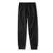 Men's Clothing Men's Elastic Cuff Joggers - Stretch Knit Sweatpants With Drawstring Waist_voghion.com