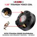 5 Core Compression Driver Titanium Voice Coil 200W Peak Audio Horn Speaker Tweeter System Super Loud_voghion.com