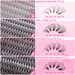 False Eyelashes False Eyelash Extension Set Segmented Single Cluster D Curled Thick Natural Eyelashes_voghion.com