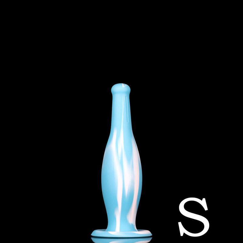 Seksproducten Vodka SM Mannen en vrouwen gebruiken zachte rubberen anale zweep Anale plug Anale chrysanthemum dilatator Diepe gemengde kleur dildo_voghion.com