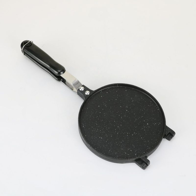 Molde antiadherente para hacer conos de waffle y rollitos de huevo en casa. Molde redondo para galletas y pasteles con diseños estampados y lisos de 17 y 22 cm._voghion.com