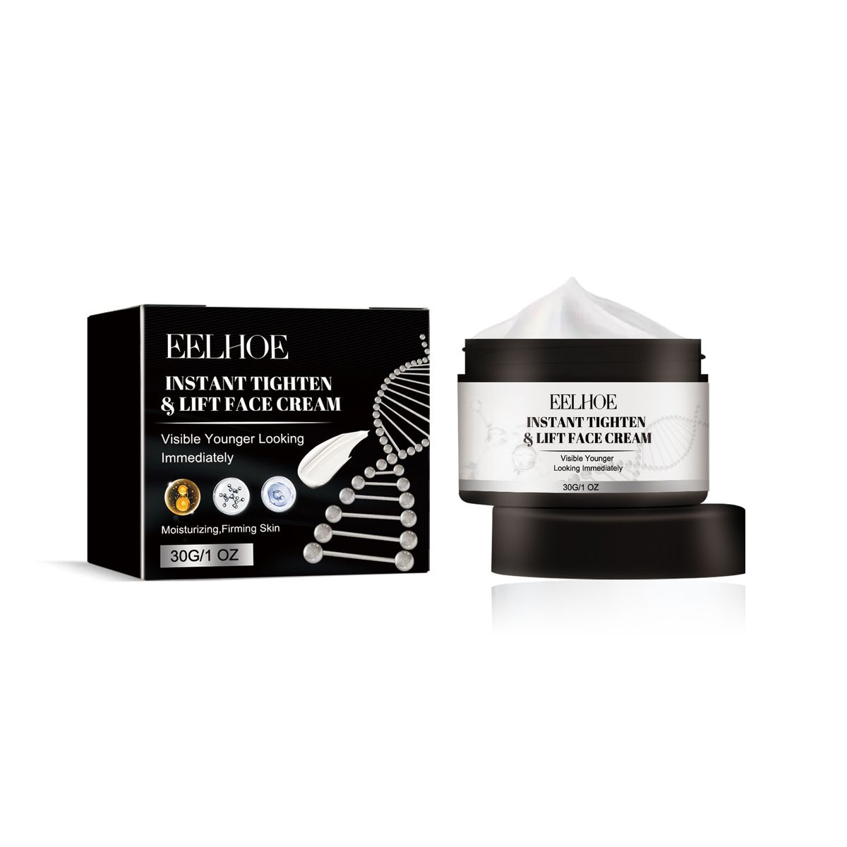 EELHOE Sofortige Straffung und Lifting des Gesichts zur Verbesserung von matter, rauer und trockener Haut, feuchtigkeitsspendende Gesichtscreme_voghion.com