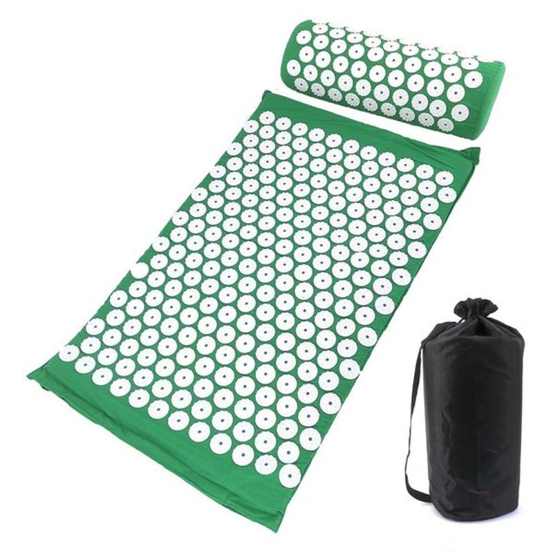 Terug Massager Stimulator Kussen Massage Yoga Mat Acupressuur Pijn Verlichten Stress Terug Body Pijn Spike Mat Acupunctuur Mat_voghion.com
