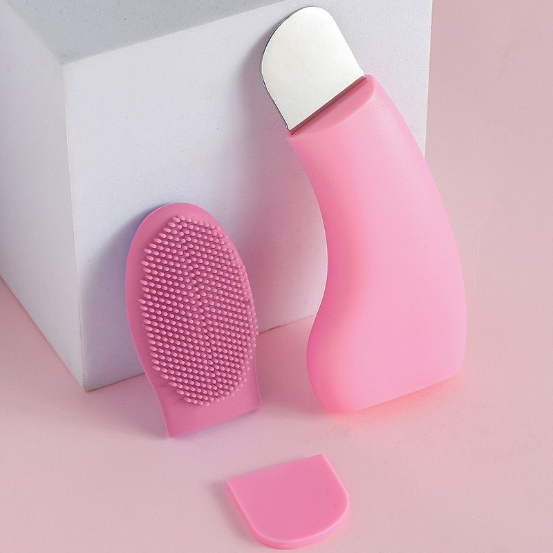 Épurateur de peau portable Spatule exfoliante pour le visage Éliminateur de points noirs Nettoyage en profondeur T-^-_voghion.com