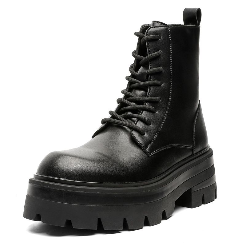Retro Locomotive Tooling Boots Outdoor Hiking Boots Casual Boots_voghion.com
