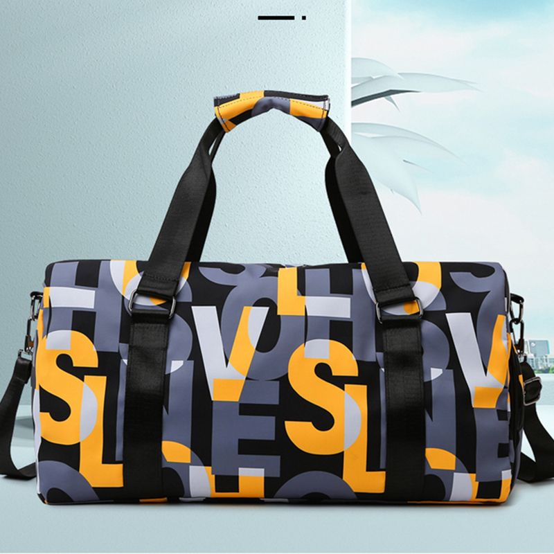 2023 nueva bolsa de equipaje de moda bolsa de viaje de red plegable bolsa de equipaje cruzada de un hombro bolsa de Fitness_voghion.com