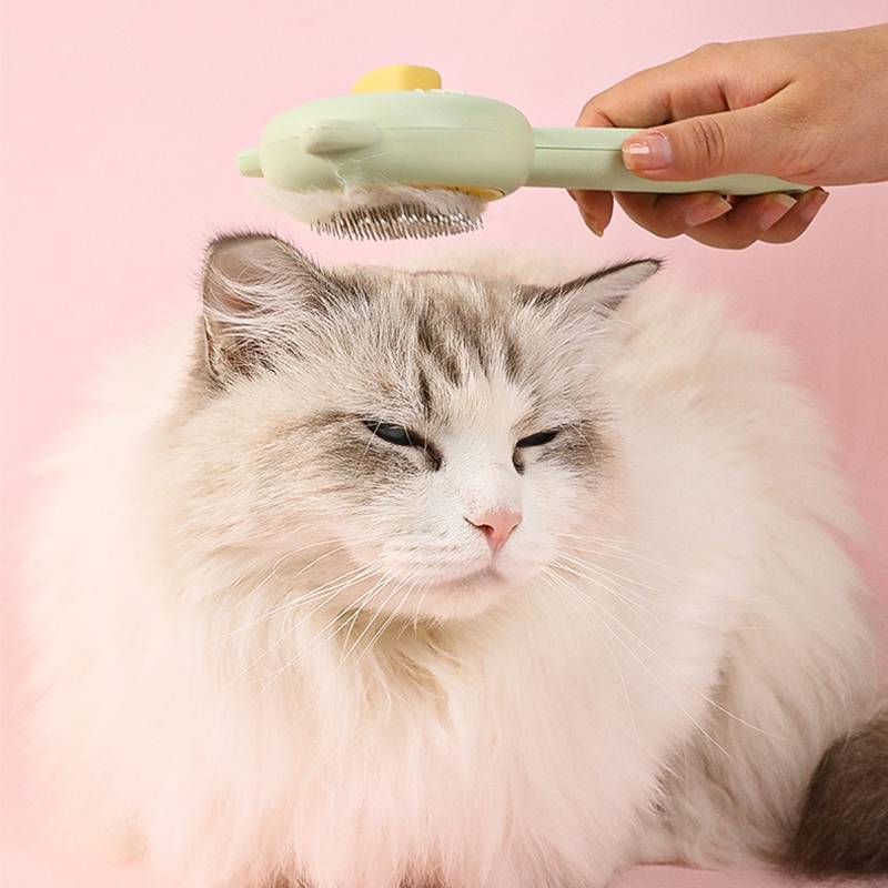 Self-cleaning Cat Hair Removal Comb_voghion.com