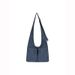 Single Shoulder Canvas Niche High-end Tote Denim Crossbody Hobo Bag Spanish Style Small_voghion.com