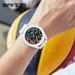 Men'S Watch Silicone Strap Waterproof Watch Creative Simple Girls 'Watch 2024 New Fashion White Casual Quartz Clock_voghion.com