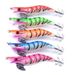 11g 10cm Simulation Lure 5 Colors Plastic With Hook Fishing Bait No. 2.5 Luminous Wooden Shrimp_voghion.com