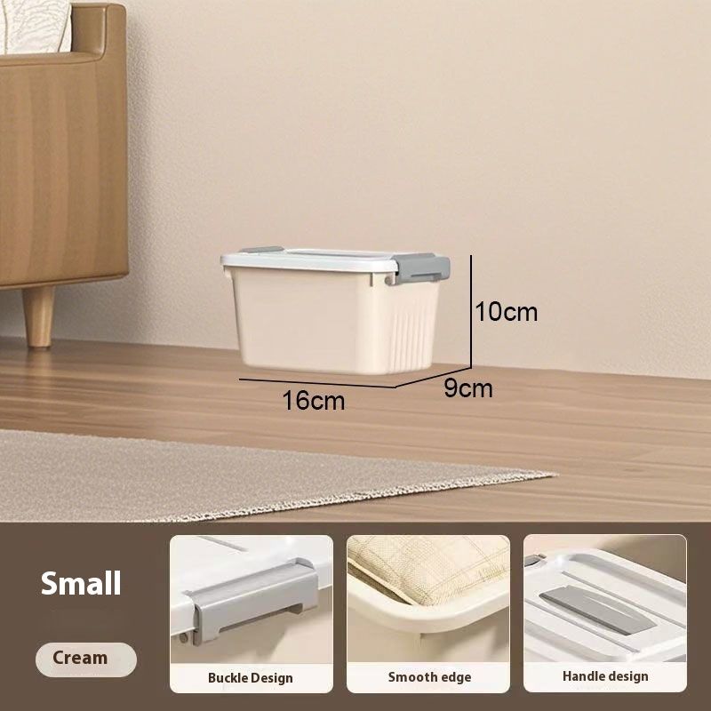 Durable Anti-drop Thickened Plastic Large Capacity Car Household Miscellaneous Earring Storage Box_voghion.com