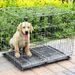 Direct Pet Dog Cat Foldable Portable Chicken Rabbit Angle Steel Folding Cage_voghion.com