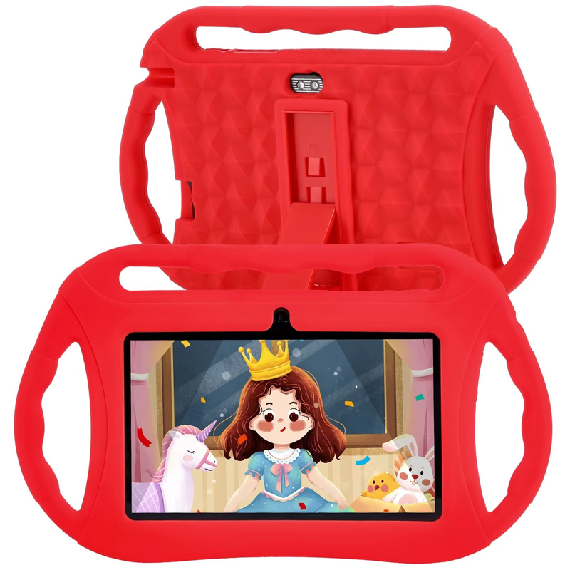 Kinderen Tablet 7inwith32GROM Kinderen Onderwijs Ouder Lock Oogbescherming WiFi6 2Camera Android Kinderen Tabletten WithGoogleplayApp_voghion.com