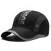 Hat Summer Thin Mesh Breathable Sun Hat Outdoor Leisure Travel Breathable Quick Drying Cool Hat Sun Protection Duckbill Cap_voghion.com