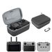 Graue Aufbewahrungstasche für DJI Mavic 3/3 Pro/3 Classic Case, tragbar, 2-in-1, Tragegriff, Gehäuse + RC/RC Pro/RC N1-Fernbedienung_voghion.com