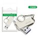 Metal 3.0 USB Flash Drive Type-C 2 In 1 360° Rotating USB-Type-C Universal Type, Suitable For Fast Transfer Between Laptops And Mobile Phones_voghion.com