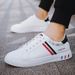 Spring New Korean Style Trendy Fashion White Sneakers Versatile Casual Sports Men's Student Board Shoes_voghion.com