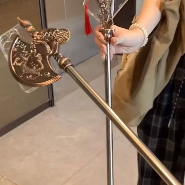 Selfie Stick Qinglong Yan Yue Dao Kai Shan Axe Compatible With 16 15 Phone Case Huawei Honor Vivo Xiaomi Oppo_voghion.com