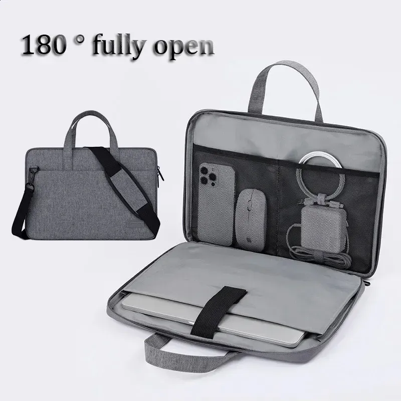 Borsa per computer portatile, custodia per laptop, per 13, 14, 15, 17 pollici Air Pro HP 240907_voghion.com